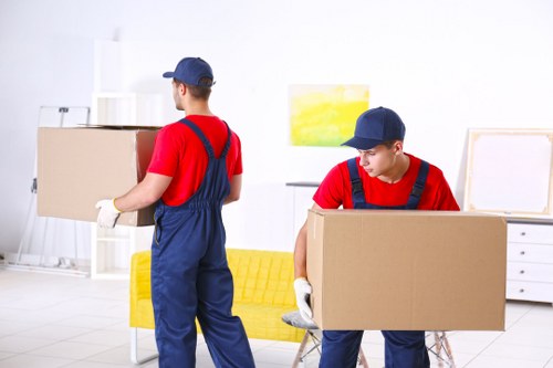 Marylebone movers handling a careful residential relocation in central London