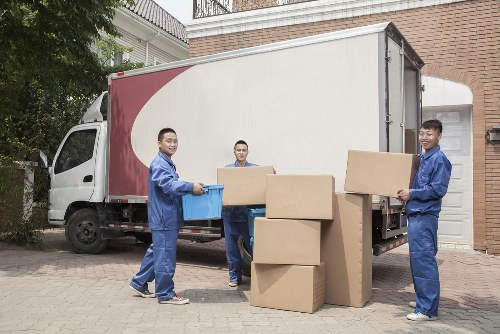 Professional removal team planning a move in Marylebone