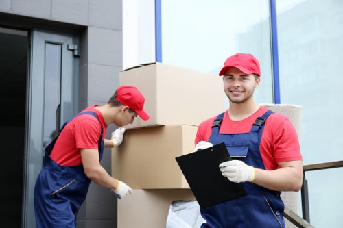Urgent same day removals team handling a move in Marylebone