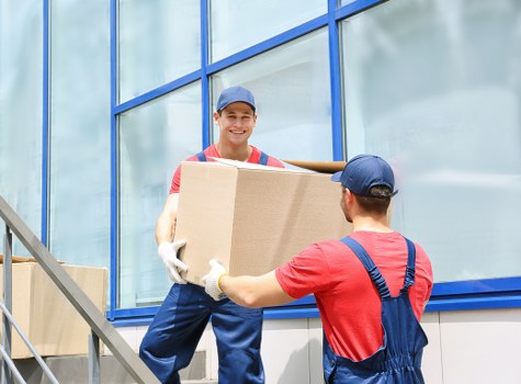 Secure Marylebone Movers payment area with protected transaction features