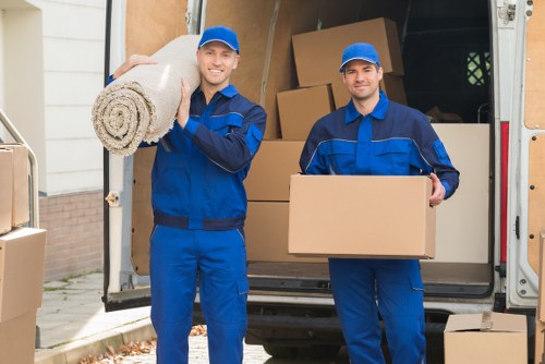 Marylebone movers completing a well-organized relocation in London
