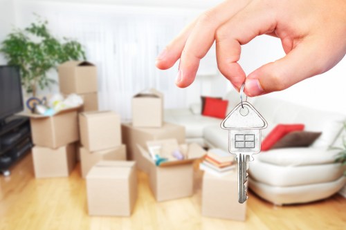 Careful packing service for fragile items during a Marylebone move