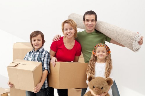 Local van transport for flat and office removals in Marylebone