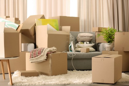 Flexible storage options for furniture, boxes, and business items