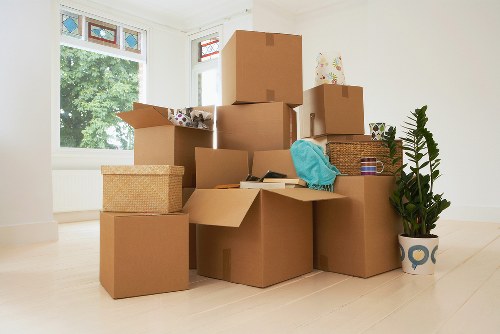 Staff carrying out a risk assessment before a move
