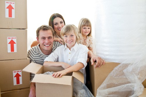 Commercial moving truck support for offices and businesses in Marylebone
