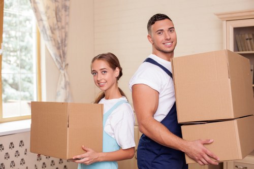 Secure storage solution for house removals in Marylebone