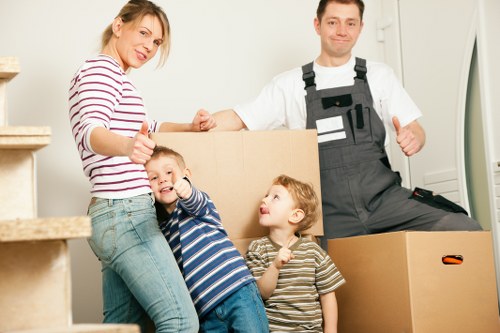 Professional van loading service in Marylebone
